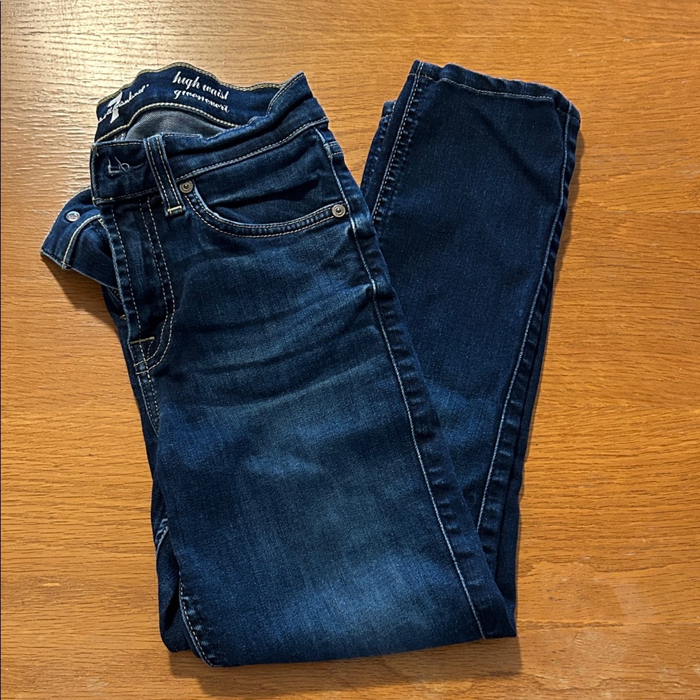 7 for all mankind high waist gwenevere